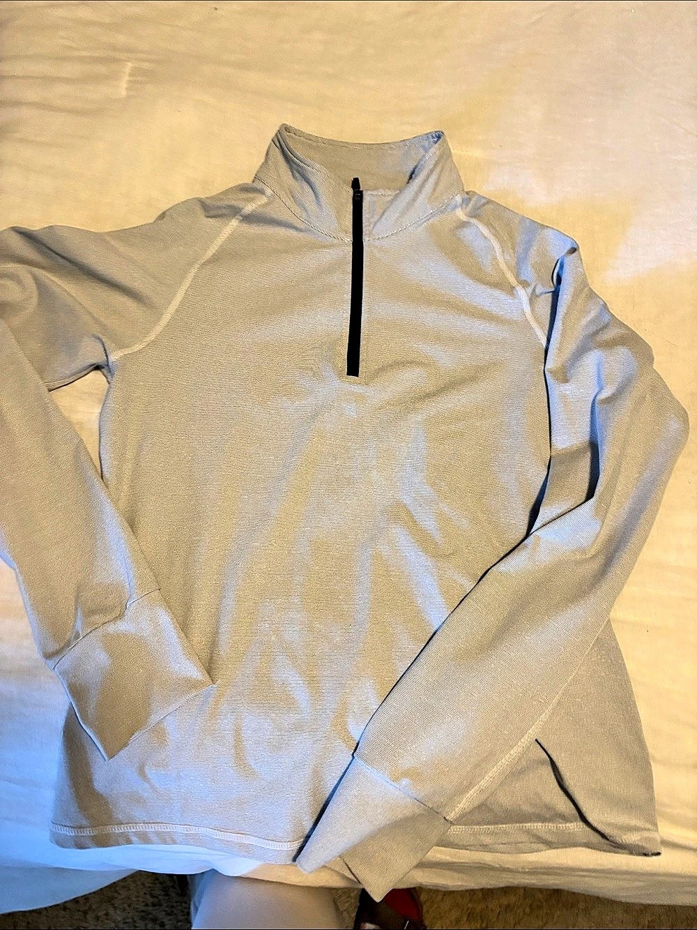 Zyia Active Retreat 1/2 Zip Pullover Gray